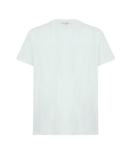 TRUSSARDI DIGITAL LEVRIERO Short-sleeved cotton T-shirt azure - T-shirt - 3