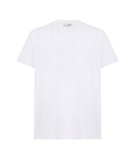 TRUSSARDI BASIC Short-sleeved cotton T-shirt white - T-shirt - 3