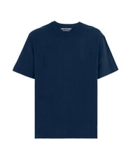 TRUSSARDI BASIC Short-sleeved cotton T-shirt navy - T-shirt - 3