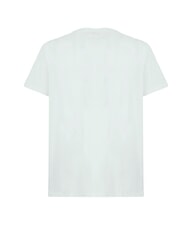 TRUSSARDI BASIC Short-sleeved cotton T-shirt azure - T-shirt - 3