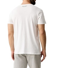TRUSSARDI BASIC Short-sleeved cotton T-shirt - T-shirt