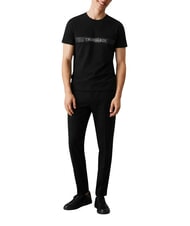 TRUSSARDI DIGITAL LEVRIERO Short-sleeved cotton T-shirt black - T-shirt - 4