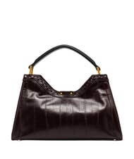 GIANNI CHIARINI AURORA Handbag with shoulder strap, in leather antique ruby - Women&rsquo;s Bags - 4