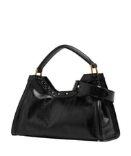 GIANNI CHIARINI AURORA Handbag with shoulder strap, in leather Black - Women&rsquo;s Bags - 2