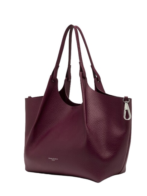 DUA Large leather shoulder bag antique ruby - Women&rsquo;s Bags