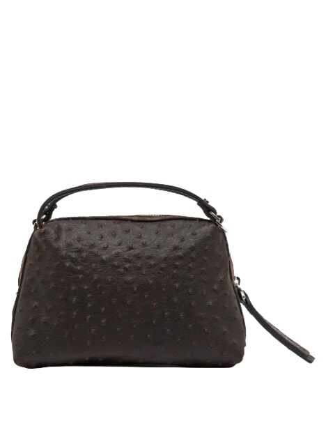 ALIFA Mini handbag with shoulder strap, in leather expressed - Women&rsquo;s Bags