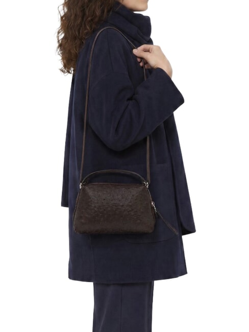 ALIFA Mini handbag with shoulder strap, in leather expressed - Women&rsquo;s Bags