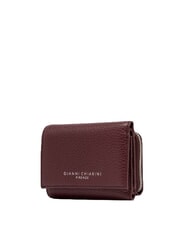 GIANNI CHIARINI WALLETS GRAIN Small hammered leather wallet - Women&rsquo;s Wallets