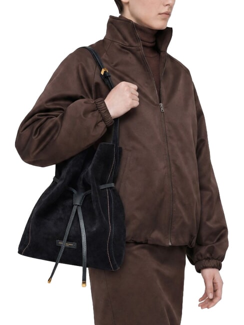SIENNA Leather bucket bag, shoulder bag night - Women&rsquo;s Bags