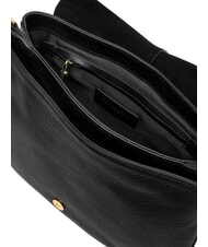 GIANNI CHIARINI HELENA ROUND Shoulder bag with shoulder strap, in leather Black - Women&rsquo;s Bags - 4