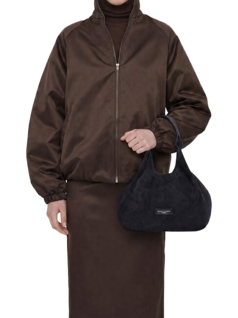 DUA Shoulder bag with shoulder strap, in leather night - Women&rsquo;s Bags