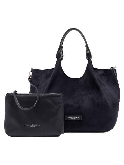DUA Shoulder bag with shoulder strap, in leather night - Women&rsquo;s Bags