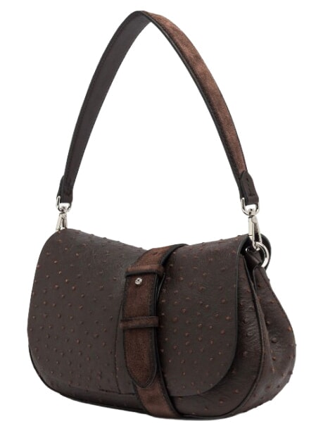 HELENA ROUND Shoulder bag with shoulder strap, in leather expressed - Women&rsquo;s Bags