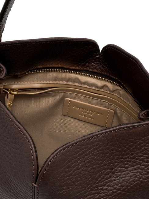 SANDRA Shoulder bag with shoulder strap, in leather expressed - Women&rsquo;s Bags