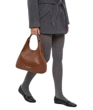 GIANNI CHIARINI DUA Shoulder bag, in leather walnuts - Women&rsquo;s Bags - 2