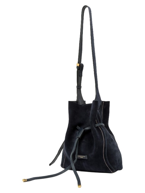 SIENNA Leather bucket bag, shoulder strap night - Women&rsquo;s Bags
