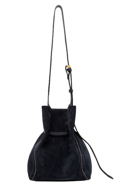 SIENNA Leather bucket bag, shoulder strap night - Women&rsquo;s Bags