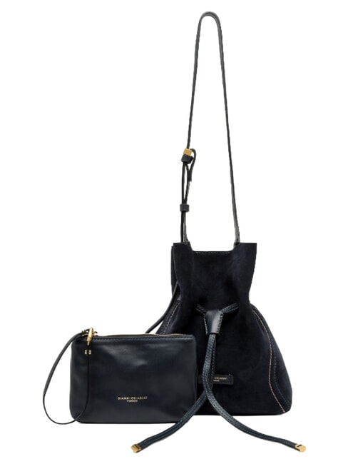 SIENNA Leather bucket bag, shoulder strap night - Women&rsquo;s Bags