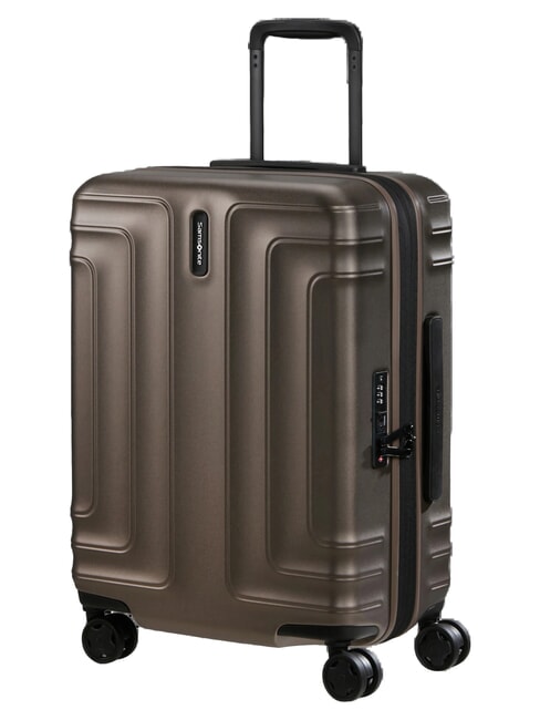 LIN'AIR Expandable Hand Luggage Trolley matt bronze - Hand luggage