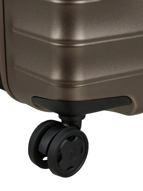 LIN'AIR Medium Trolley, Expandable matt bronze - Rigid Trolley Cases