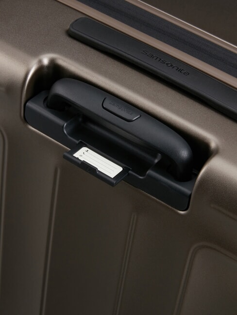 LIN'AIR Medium Trolley, Expandable matt bronze - Rigid Trolley Cases