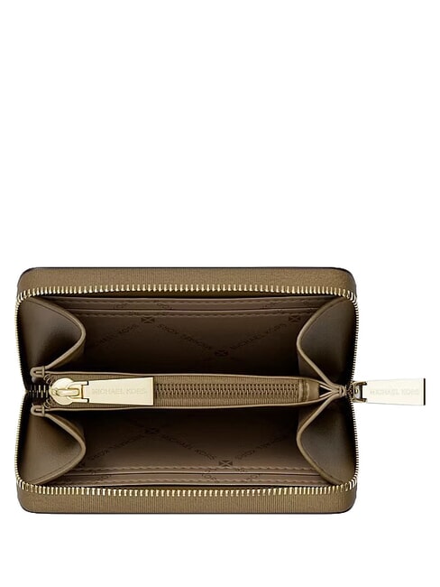 JET SET Leather card holder with coin purse loden - Women&rsquo;s Wallets