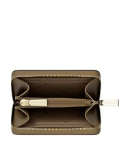 MICHAEL KORS JET SET Leather card holder with coin purse loden - Women&rsquo;s Wallets - 3