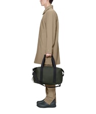 RAINS HILO WEEKEND  Duffle bag with shoulder strap green - Duffle bags - 4