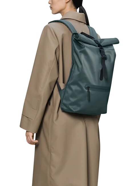 ROLLTOP RUCKSACK Large waterproof backpack mystic - Backpacks & School and Leisure
