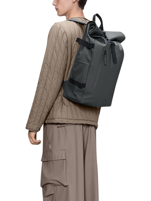 ROLLTOP RUCKSACK Backpack dark grey - Backpacks & School and Leisure