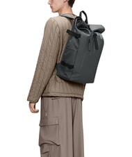 RAINS ROLLTOP RUCKSACK Backpack dark grey - Backpacks & School and Leisure - 2