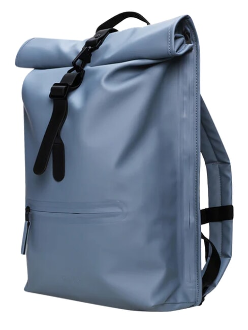 ROLLTOP RUCKSACK Large waterproof backpack blue dusk - Backpacks & School and Leisure