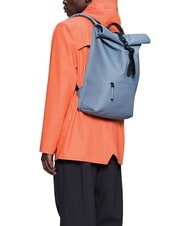 RAINS ROLLTOP RUCKSACK Large waterproof backpack blue dusk - Backpacks & School and Leisure - 2