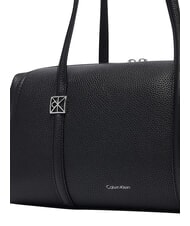 CALVIN KLEIN EMBLEM HW Shoulder bag on black - Women&rsquo;s Bags - 4