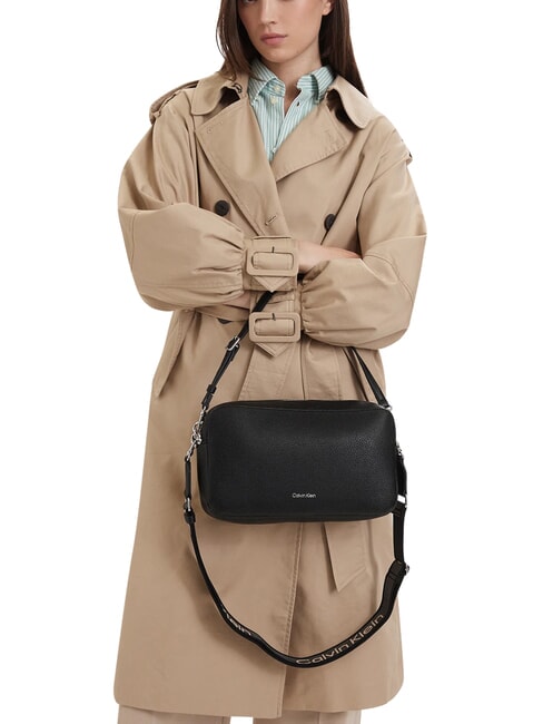 WEBBING Shoulder bag, with shoulder strap on black - Women&rsquo;s Bags