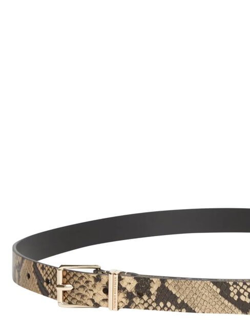 TH SQUARE Leather belt snake - Belts