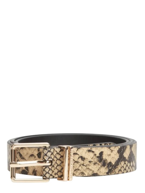 TH SQUARE Leather belt snake - Belts