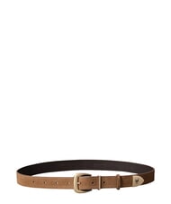 CALVIN KLEIN HW END TIP Suede leather belt - Belts