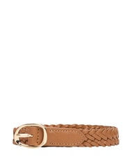 TOMMY HILFIGER TH SCULPT Leather belt cognac - Belts - 3