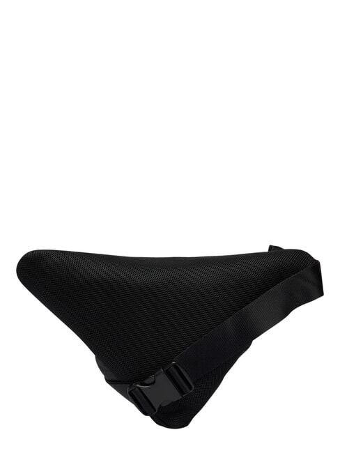 EMBLEM AOP Shoulder bag on black - Over-the-shoulder Bags for Men
