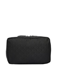CALVIN KLEIN EMBLEM AOP Beauty case on black - Beauty Case - 2