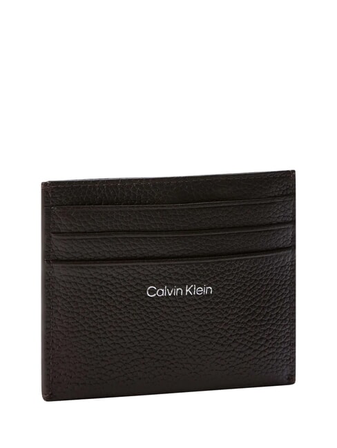 HARDWARE EMBLEM PEBB Flat leather card holder delicious/antique silver - Women&rsquo;s Wallets
