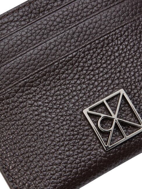 HARDWARE EMBLEM PEBB Flat leather card holder delicious/antique silver - Women&rsquo;s Wallets