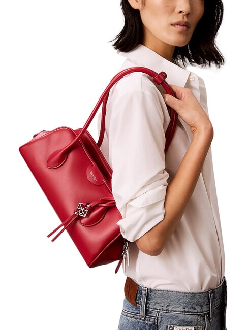 EMBOSSED LOGO BUSINE Shoulder bag Bordeaux wine - Women&rsquo;s Bags