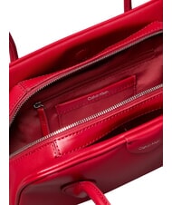 CALVIN KLEIN EMBOSSED LOGO BUSINE Shoulder bag Bordeaux wine - Women&rsquo;s Bags - 4