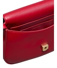 CALVIN KLEIN HARDWARE MONOGRAM Mini shoulder bag Bordeaux wine - Women&rsquo;s Bags - 4