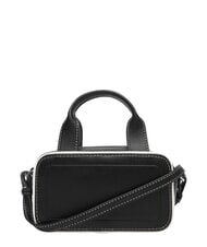 CALVIN KLEIN CONTRAST CK Mini handbag with shoulder strap on black - Women&rsquo;s Bags - 3