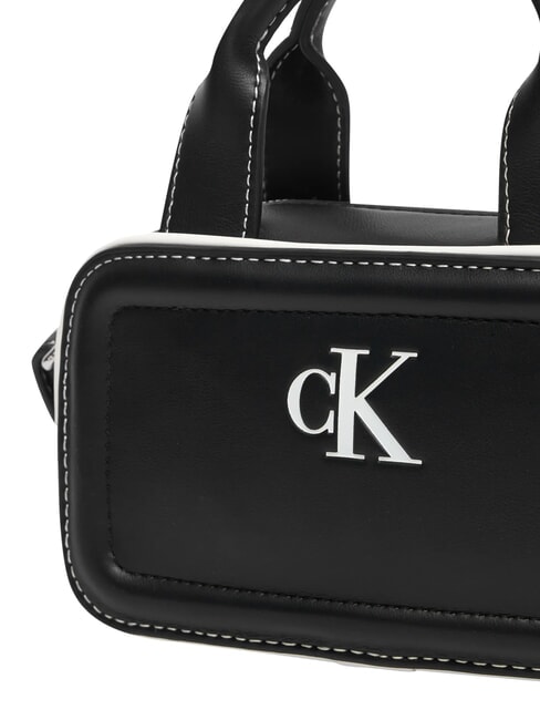 CONTRAST CK Mini handbag with shoulder strap on black - Women&rsquo;s Bags