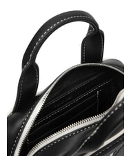 CALVIN KLEIN CONTRAST CK Mini handbag with shoulder strap on black - Women&rsquo;s Bags - 6
