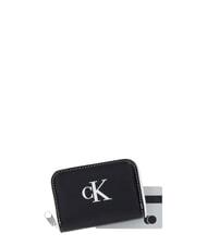 CALVIN KLEIN CONTRAST CK Small Wallet on black - Women&rsquo;s Wallets - 3